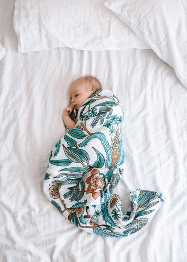 Wattle and Gum Swaddle